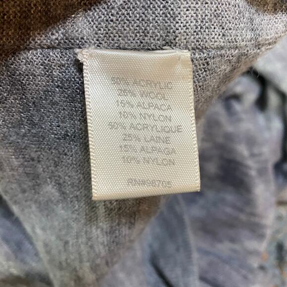 Rebecca Taylor Gray V-Neck Sweater - Picture 8 of 8